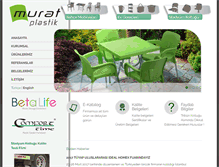 Tablet Screenshot of murat-plastik.com